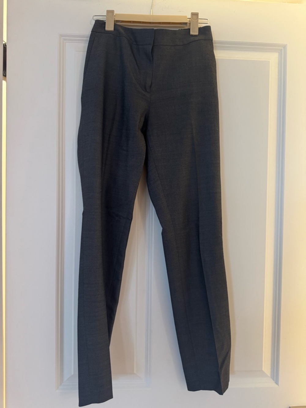 Theory Women’s Charcoal Gray Dress Pants - Slim Tailored